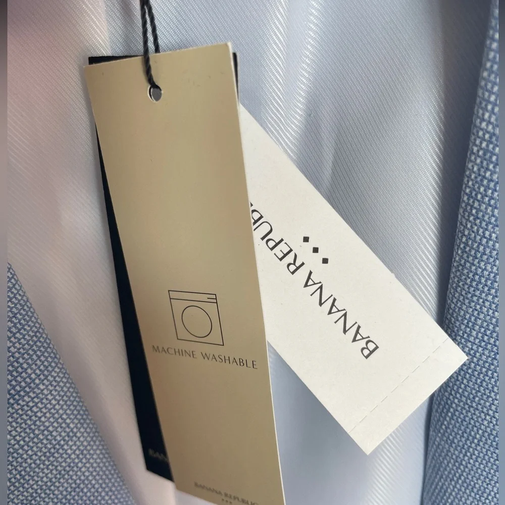 Banana Republic Light Blue Women’s Blazer, NWT size 12 - Picture 4 of 5